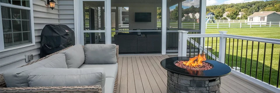 Transform your outdoor spaces with the expertise of Craft Decking and Porches.